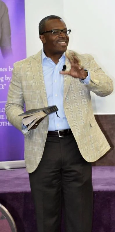 Pastor preaching at Increasing Faith Ministries